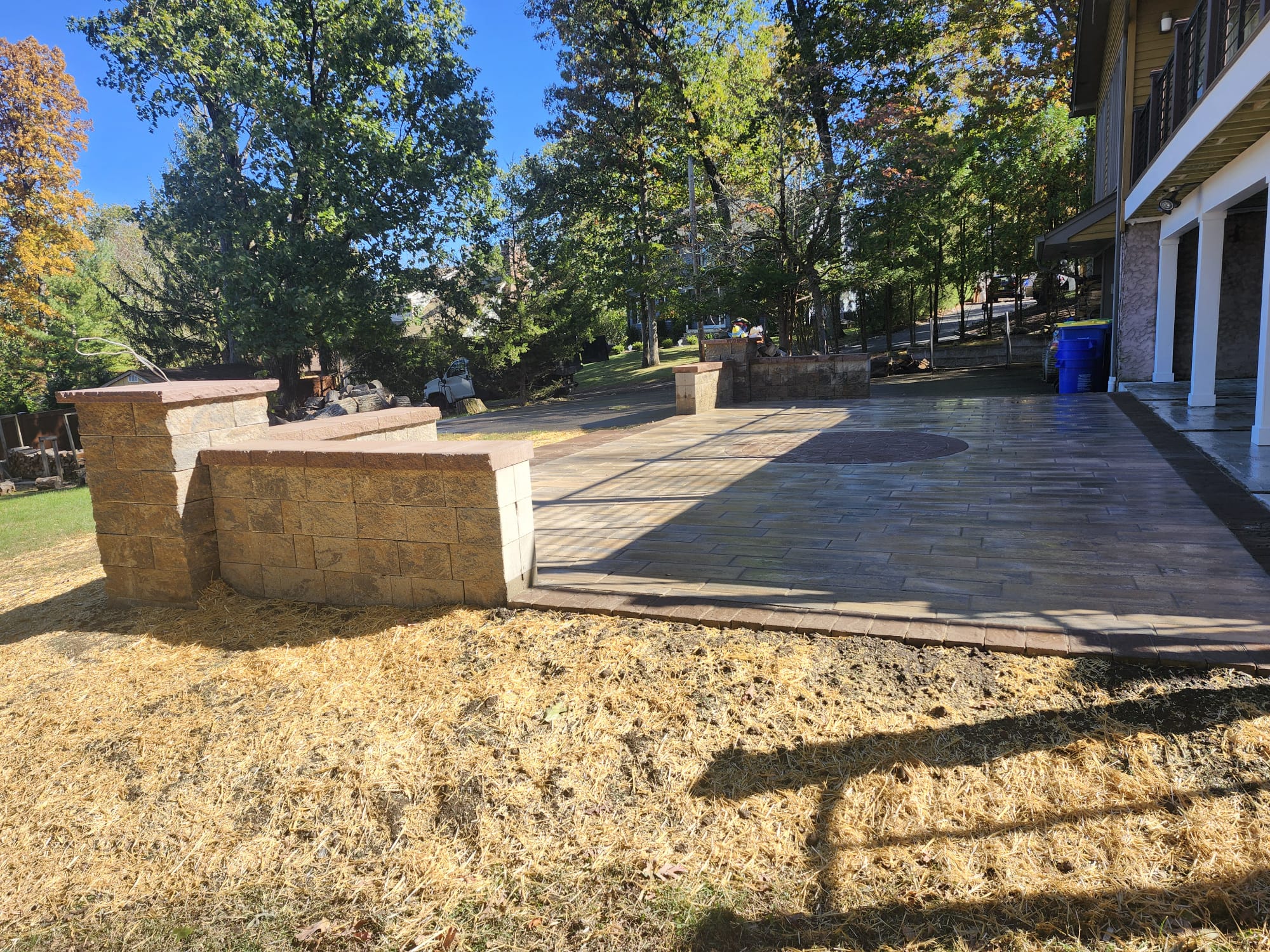 Concrete project by D&P Land Care Construction LLC in New Jersey
